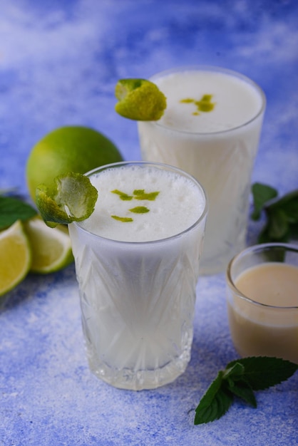 Brasilianische weiße Limonade oder Limonade