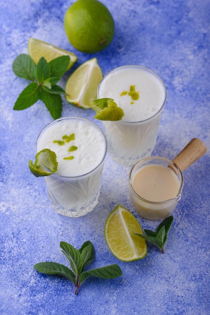 Brasilianische weiße Limonade oder Limonade