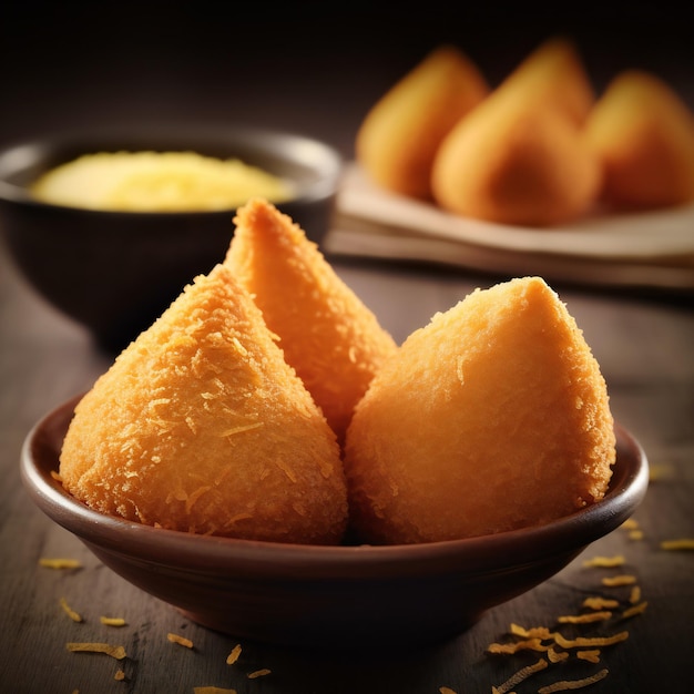 Brasilianischer Coxinha-Snack