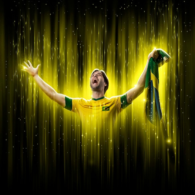 Foto brasilianischer fußballspieler