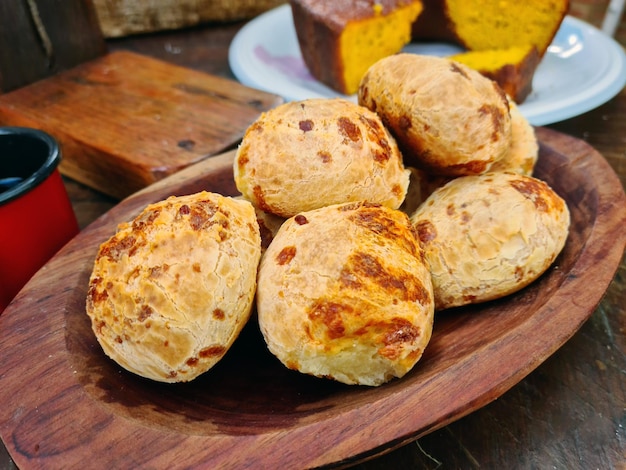 Brasilianisches Snack-Käsebrot, Pao de Queijo
