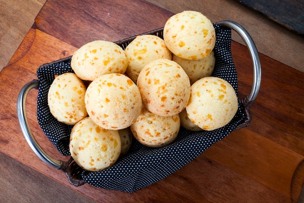 Brasilianisches Snack-Käsebrot, Pao de Queijo