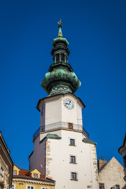 Bratislava Glockenturm im historischen Zentrum der Stadt