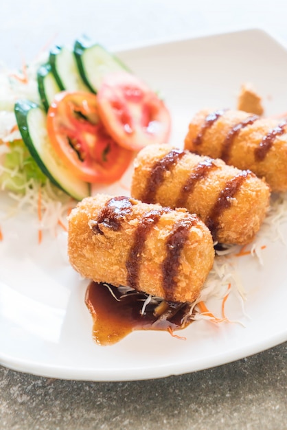 Bratkartoffeln mit Tonkatsu Sauce