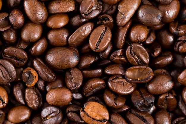 Braune Kaffeebohne