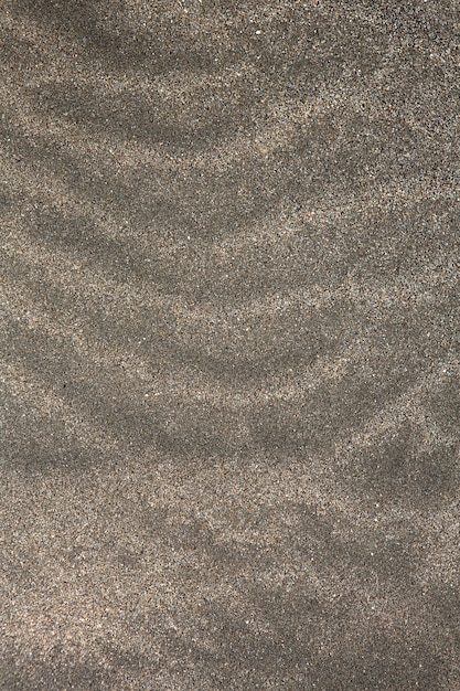 Braune Strandsandbeschaffenheit der Kanarischen Inseln