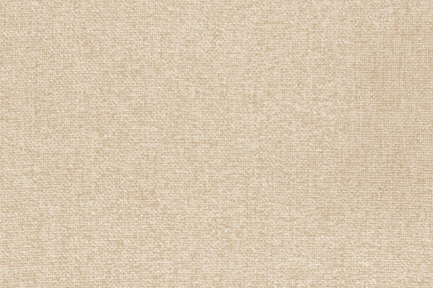 Foto brauner baumwollgewebe-texturhintergrund mit nahtlosem muster