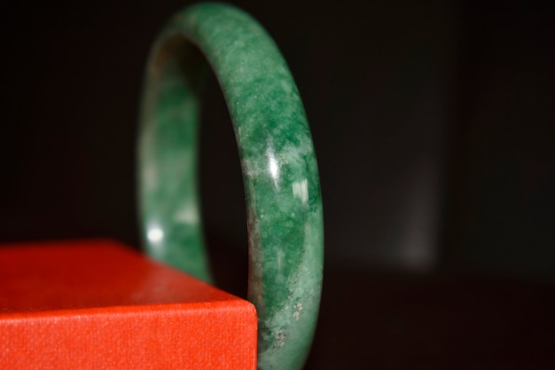 brazalete de jade verde jade