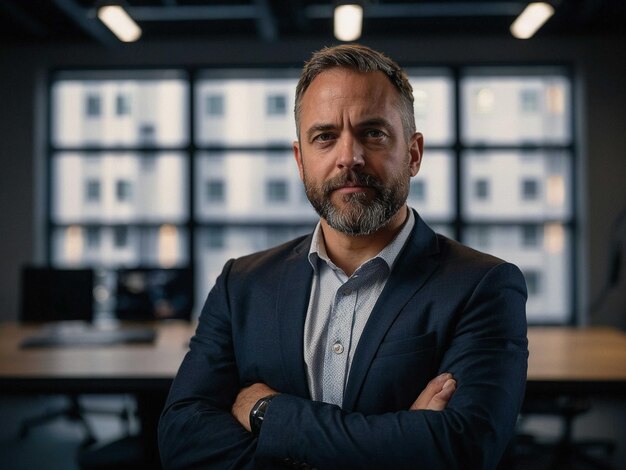Los brazos del arquitecto de soluciones de AWS doblados con una ligera inclinación_1