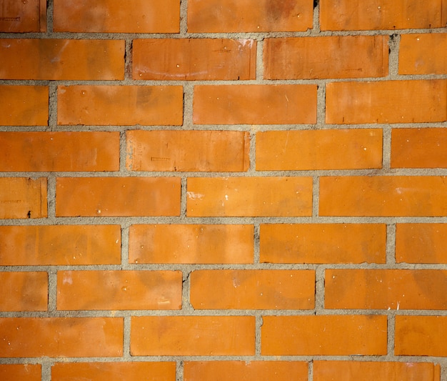 Brickwall Muster Textur in orange Farbe