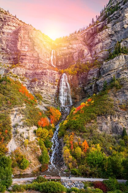 Foto bridal veil falls provo utah