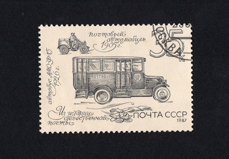 Foto briefmarke zur geschichte des moskauer verkehrs geschichte des stadtverkehrs