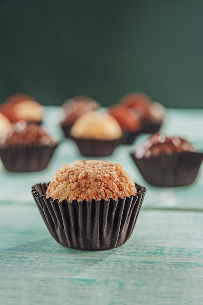 Foto brigadeiro caseiro de doces brasileiros