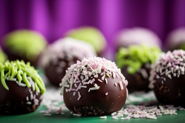 Foto los brigadeiros brasileños generados por la ia