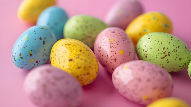 Bright Delights Colecção Moderna de Ovos de Páscoa de Chocolate Inteligência Artificial Gerativa