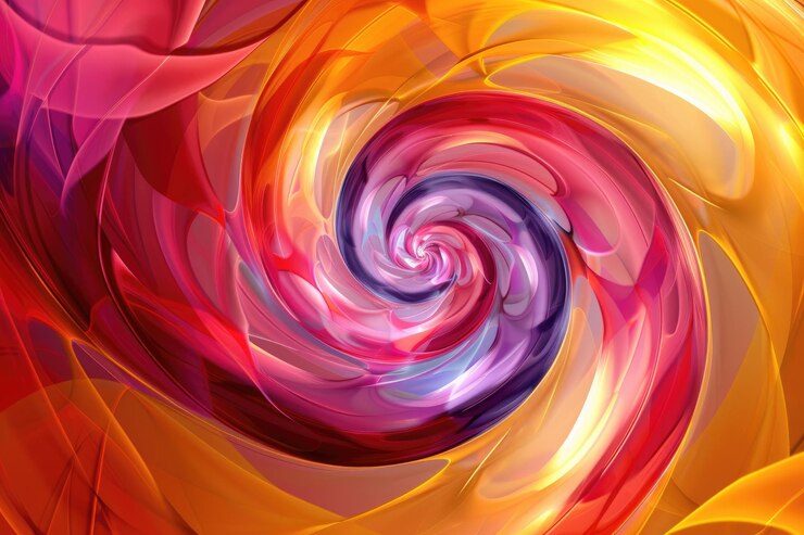 Bright_Swirl_RibbonBeautiful_Background (Ribón brillante y giratorio y hermoso de fondo)