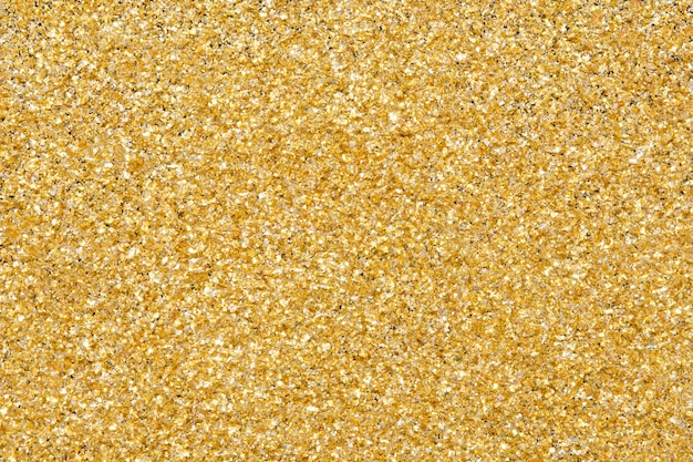 Brilho de textura de glitter dourados