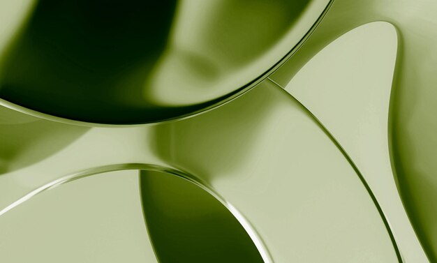 Foto el brillo brillante afecta el diseño de fondo abstracto el color verde de verano