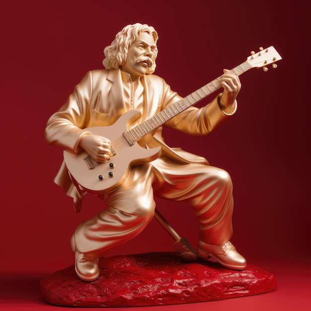 El brillo musical de Einstein La serenata de la guitarra dorada