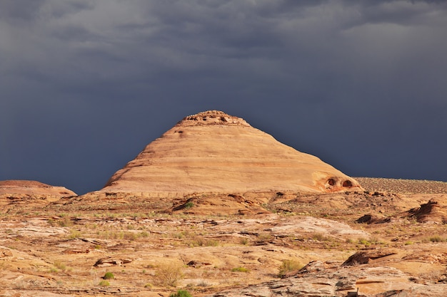 Bringen Sie nahen See Powell in Arizona, Paige, USA an