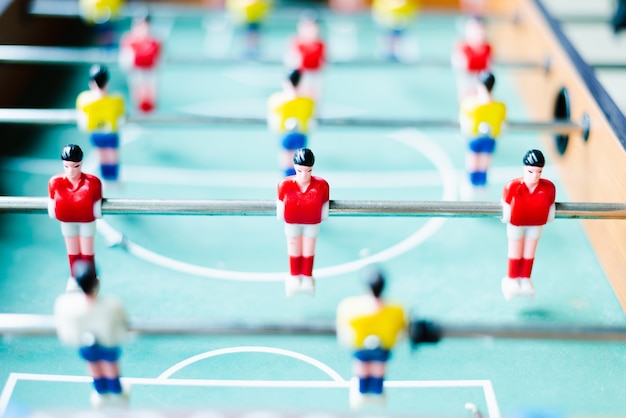 Mesa De Jogo De Futebol É Esportes Indoor Para Dois Jogadores