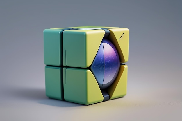 Brinquedo educativo Cubo Rubik Exercício Habilidade de raciocínio Competição de rotação altamente difícil