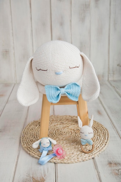 Brinquedos de pelúcia de malha amigurumi hobby crochê artesanal