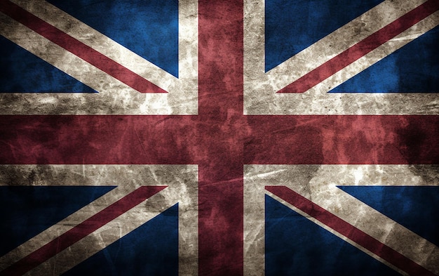 Britannia dio a conocer el Grunge Union Jack Bandera de fondo