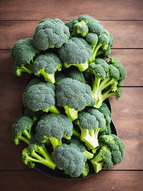 brócolis na mesa, comida saudável