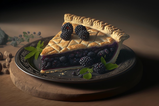 Brombeer-Käsekuchen