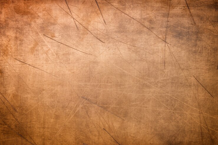 Foto bronze velho ou fundo de cobre, textura de uma placa de metal laranja vintage