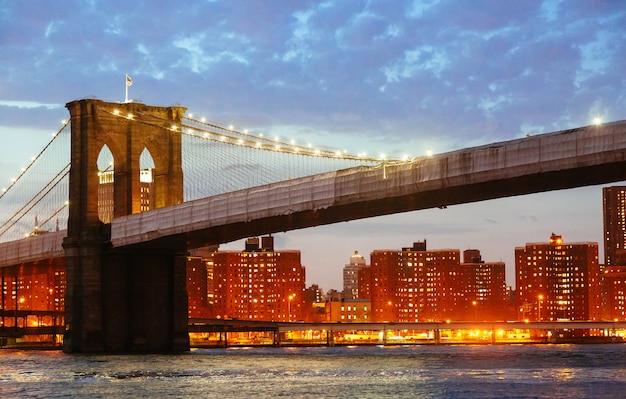 Brooklyn Bridge in New York City