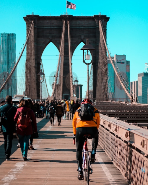 Foto brooklyn brücke