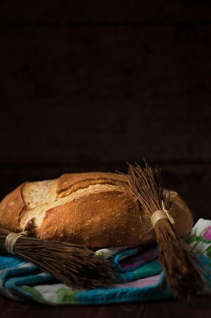 Brot mit Bio-Mehlen