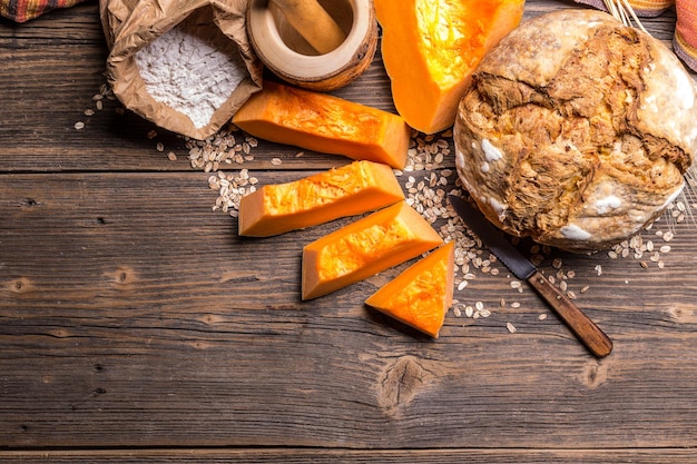 Brot mit Kürbis