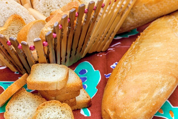 Brot vor kurzem gebacken