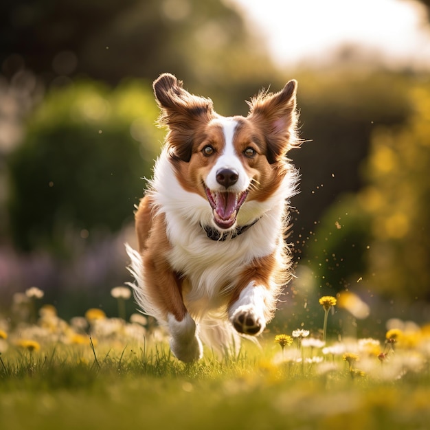 brown_and_white_border_collie_dog_running__a