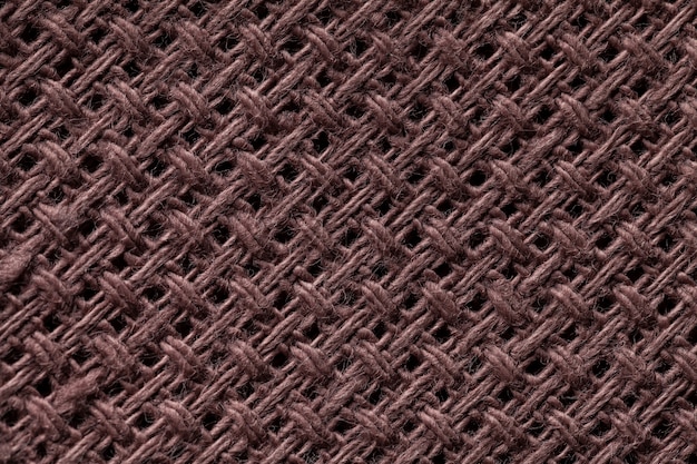 Brown-Textilhintergrundnahaufnahme