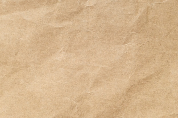 Foto brown zerknitterte papierbeschaffenheit für hintergrund.