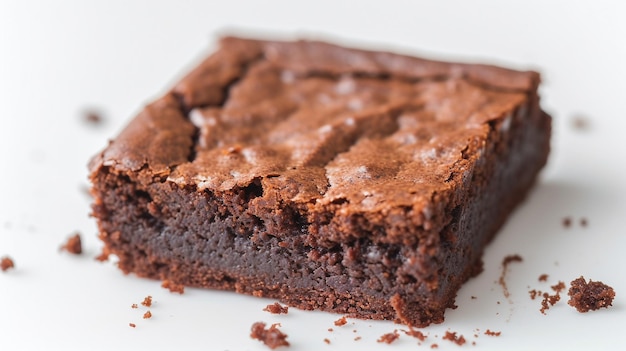 El brownie de chocolate es una instantánea.