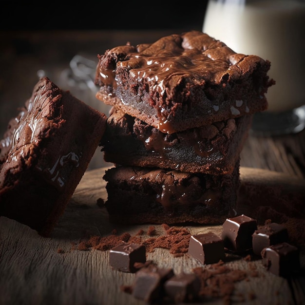 brownie de chocolate