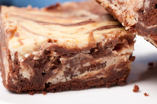 brownies de cheescake decadentes