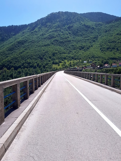 Brücke im Tara River Canyon in Montenegro