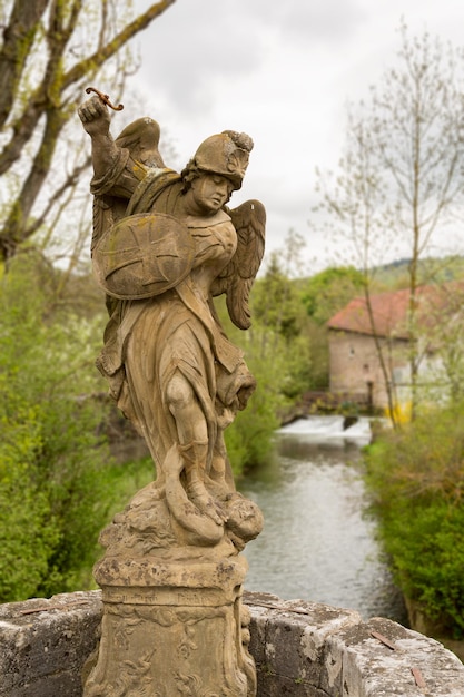 Brücke in Gerlachsheim Deutschland