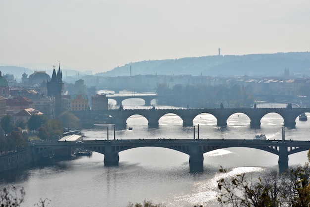 Brücken über die Moldau Prag