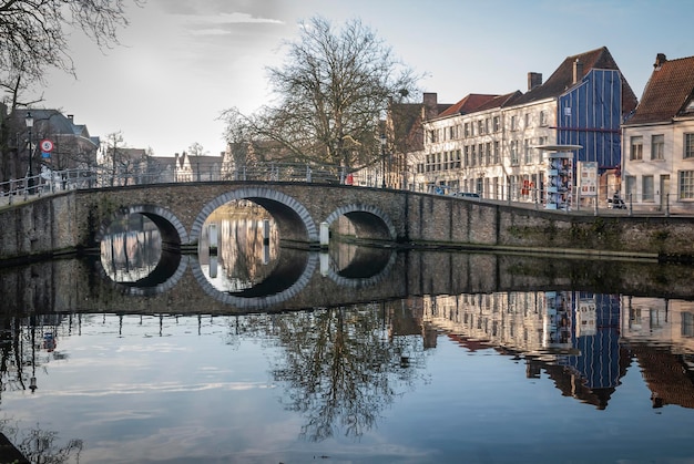 Foto brügge belgien europa charme der stadt