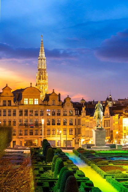 Brüsseler Stadtbild Belgien