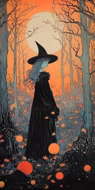una bruja en el bosque por el autor