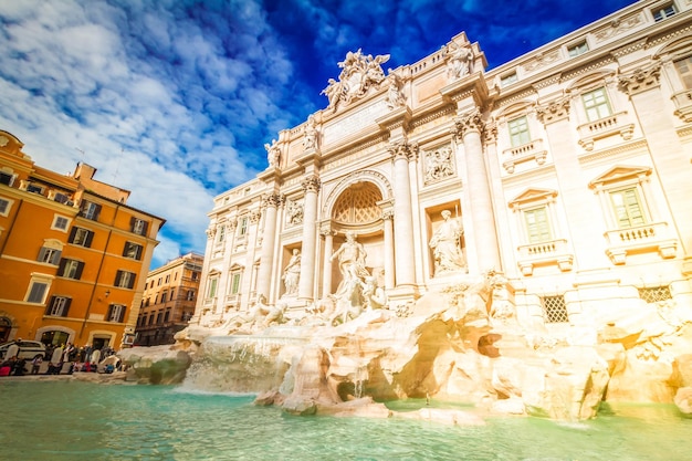 Brunnen di Trevi in Rom Italien