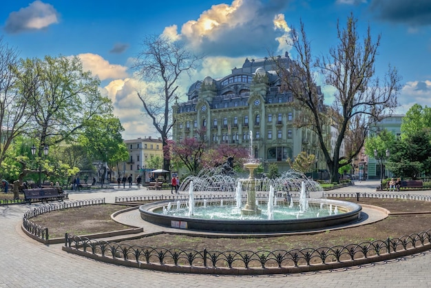 Brunnen im Stadtgarten von Odessa Ukraine